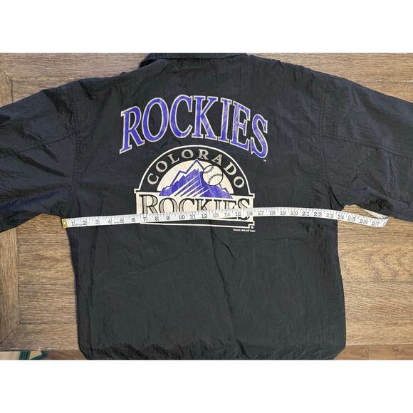 VTG 1997 Chalk Line Colorado Rockies Men’s Medium Lightweight Jacket. - Picture 3 of 7